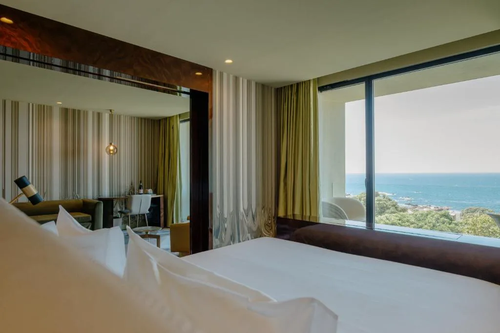 Habitación de Vila Foz con vistas al océano Atlántico